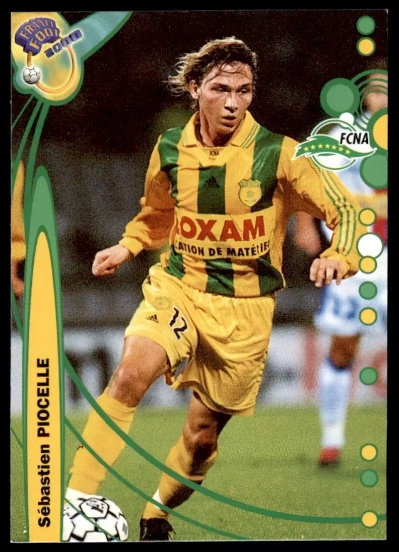 DS France Foot 1999-2000 Division 1 - Sebastien Piocelle - FC Nantes