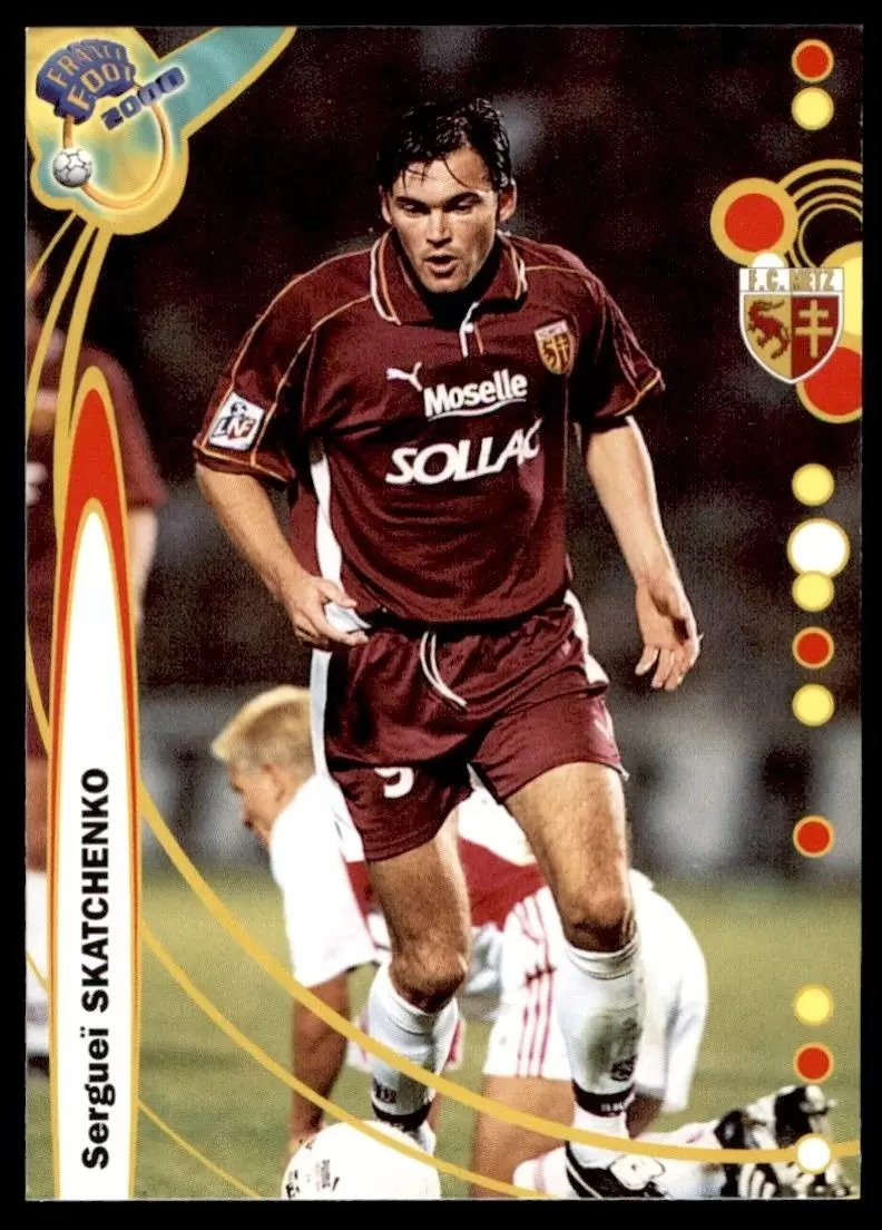 DS France Foot 1999-2000 Division 1 - Serguei Skatchenko - FC Metz