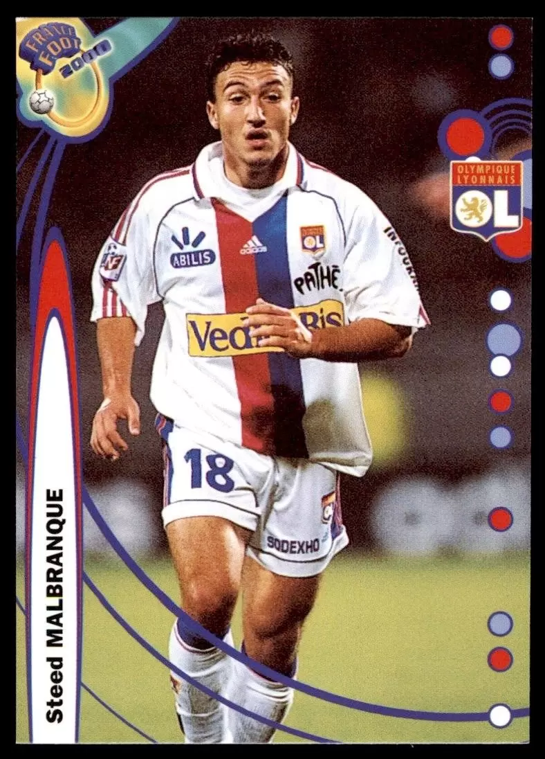 DS France Foot 1999-2000 Division 1 - Steed Malbranque - Lyon