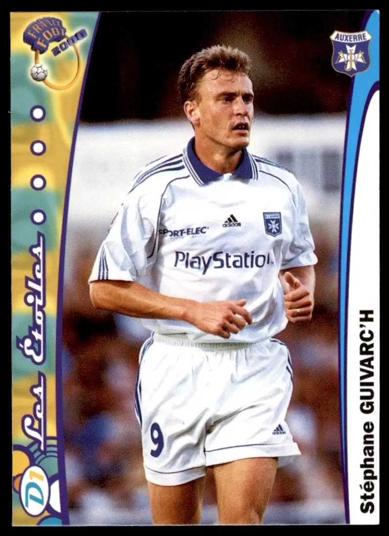 DS France Foot 1999-2000 Division 1 - Stephane Guivarc\'h - Auxerre