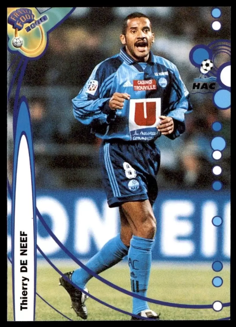 DS France Foot 1999-2000 Division 1 - Thierry De Neef - Le Havre