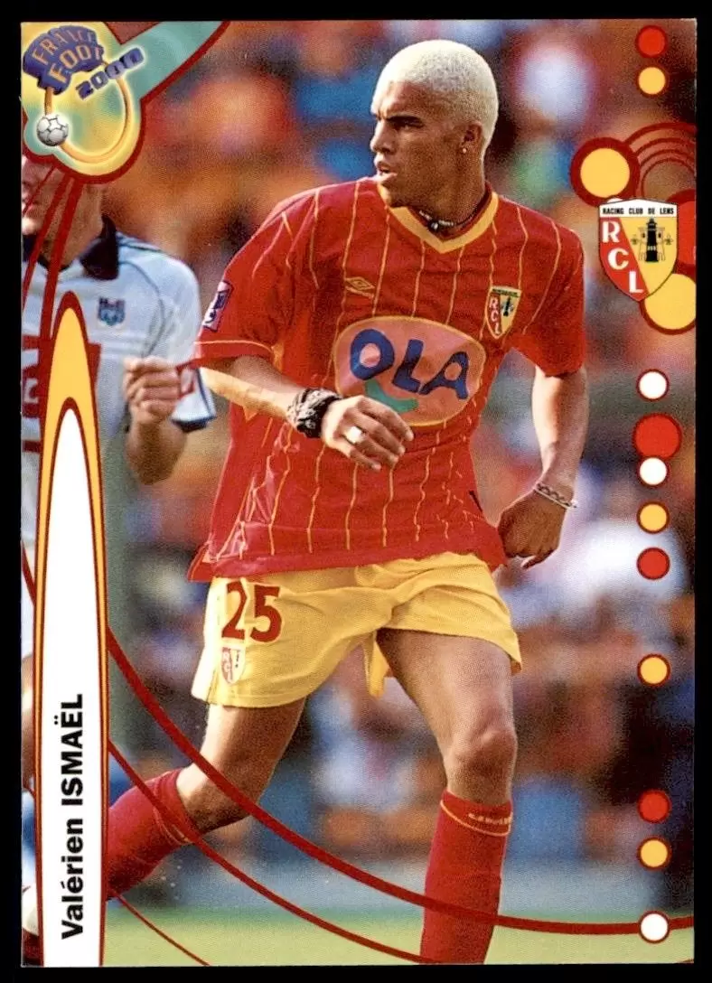 DS France Foot 1999-2000 Division 1 - Valerien Ismael - Lens