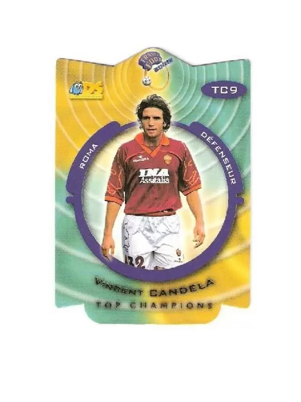 DS France Foot 1999-2000 Division 1 - Vincent Candela - Roma