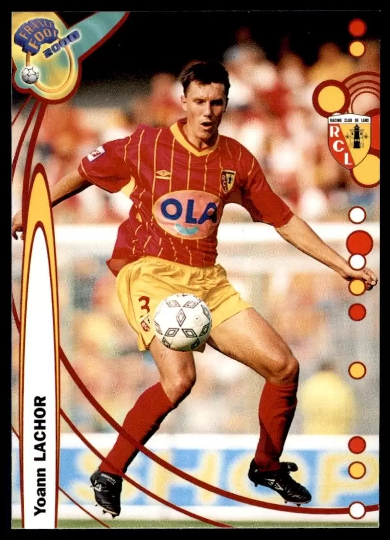 DS France Foot 1999-2000 Division 1 - Yoann Lachor - Lens