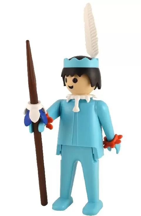 Playmobil Leblon Delienne - Blue indian with spear