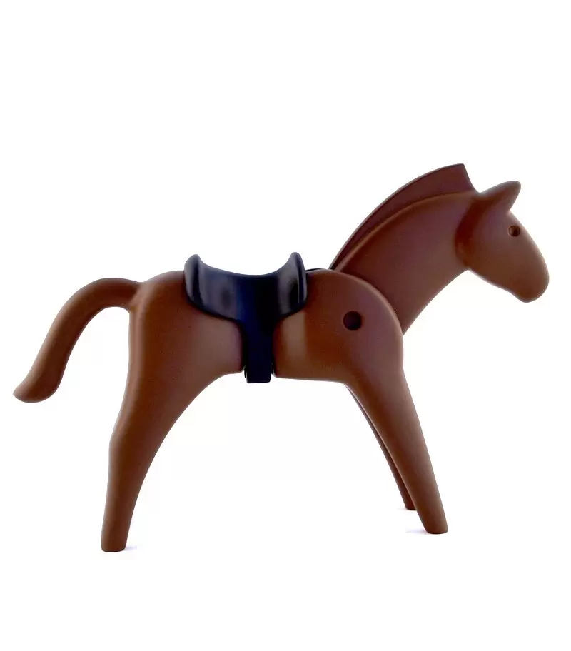 Playmobil Leblon Delienne - Le cheval marron