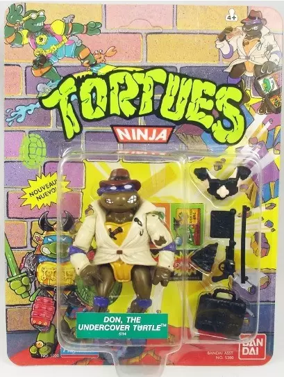 Les Tortues Ninja (1988 à 1997) - Disguised Don, the undercover turtle