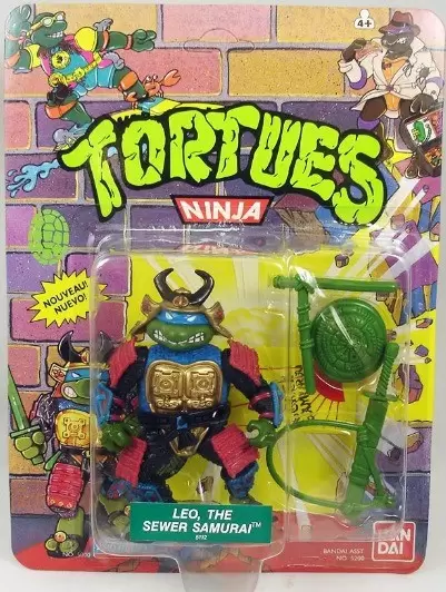 Les Tortues Ninja (1988 à 1997) - Disguised Leo, the sewer samurai