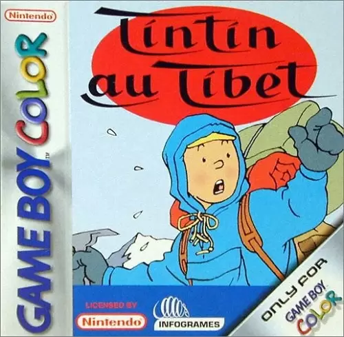 Jeux Game Boy - Tintin au Tibet