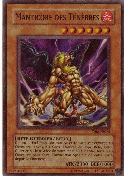 Sombre Révélation Volume 2 DR2 - Manticore des Ténèbres