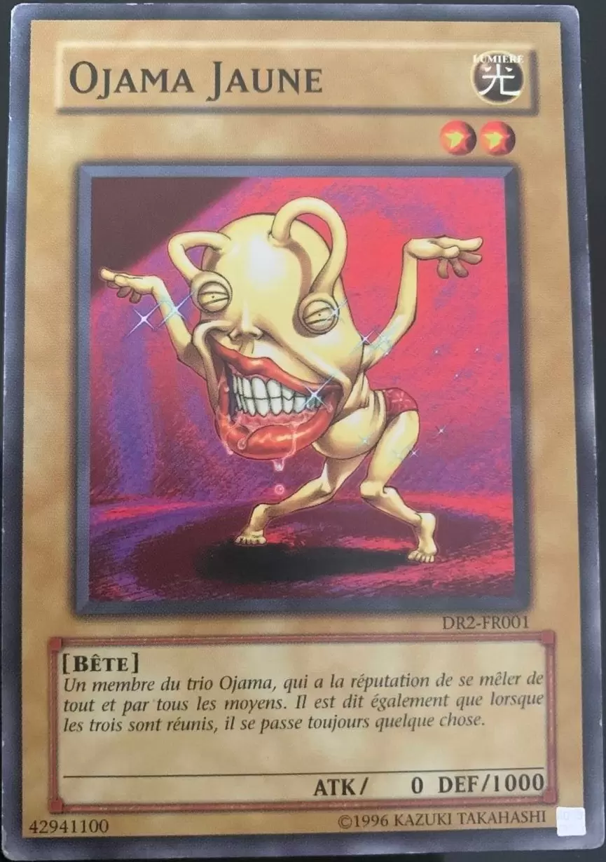 Sombre Révélation Volume 2 DR2 - Ojama Jaune