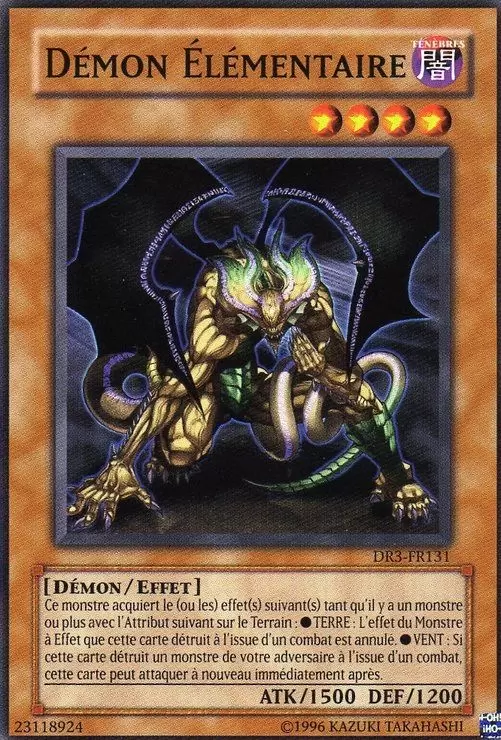 Sombre Révélation Volume 3 DR3 - Démon Elémentaire
