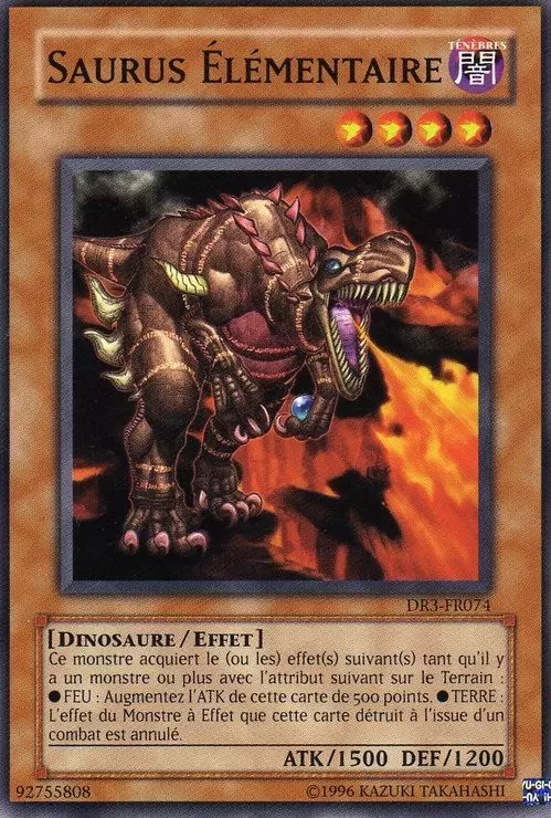 Sombre Révélation Volume 3 DR3 - Saurus Elémentaire