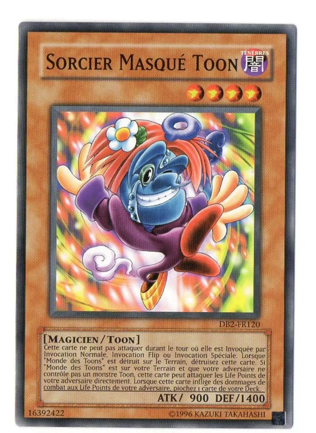 Genèse Ténébreuse 2 DB2 - Sorcier Masqué Toon