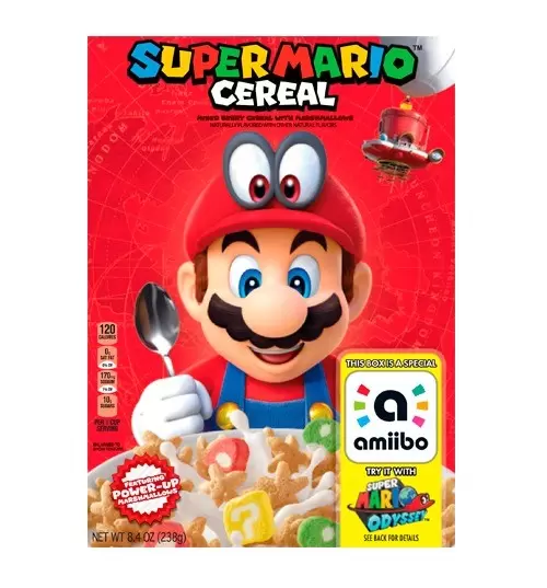 Amiibo - Delicious Amiibo - Super Mario Cereal