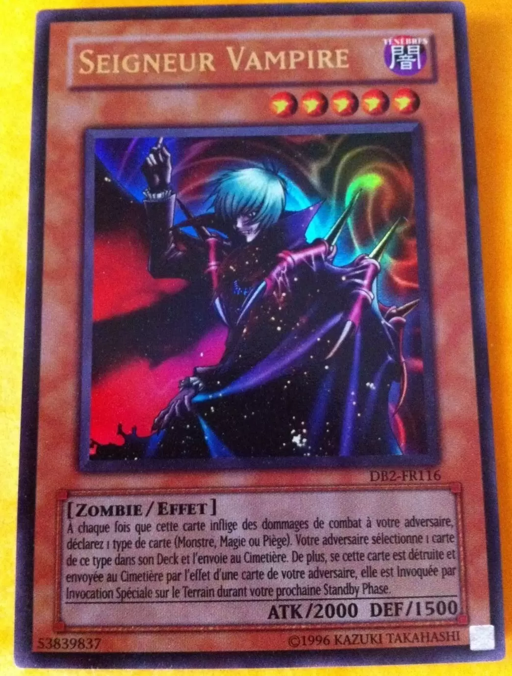 Genèse Ténébreuse 2 DB2 - Seigneur Vampire