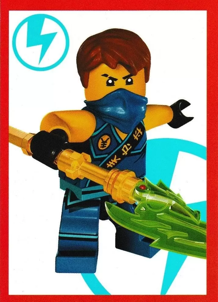 38 Nr LEGO Ninjago Sammelsticker 2015 