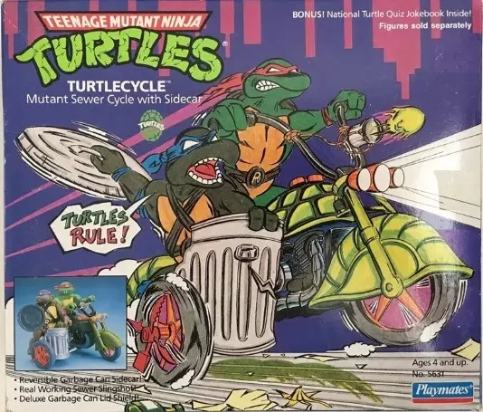 Les Tortues Ninja (1988 à 1997) - Turtle Cycle