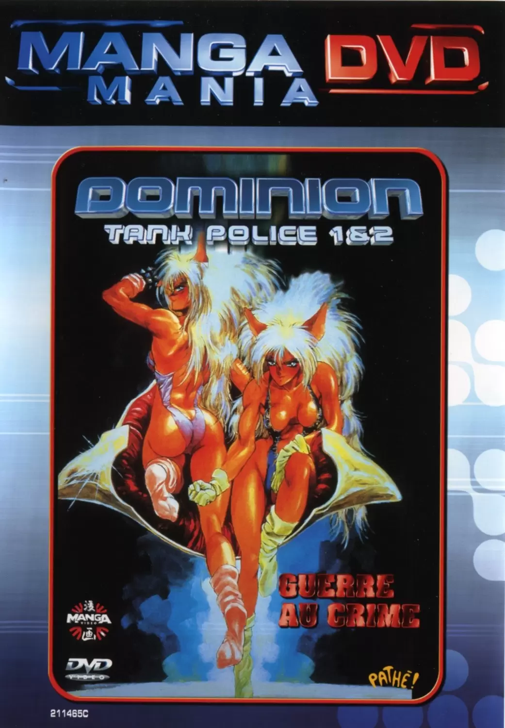 Manga Mania DVD - Dominion Volume 1 et Volume 2