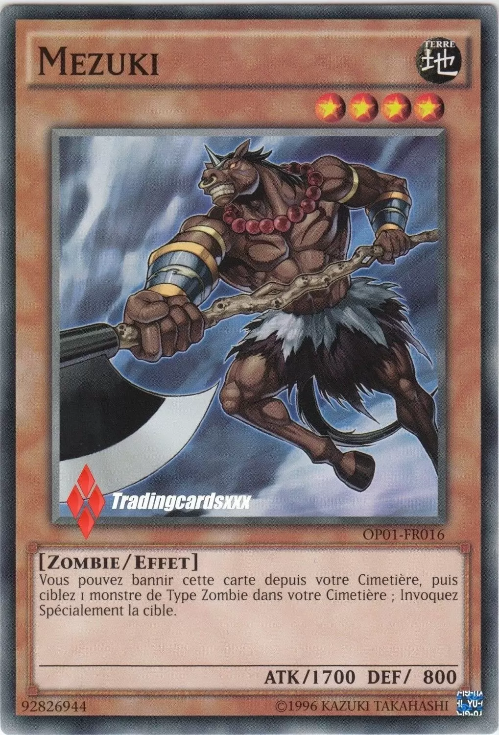 OTS Pack de Tournoi 1 OP01 - Mezuki