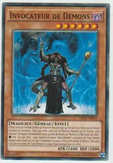 OTS Pack de Tournoi 3 OP03 - Invocateur de Démons