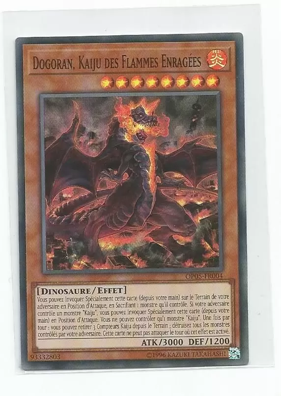 OTS Pack de Tournoi 5 OP05 - Dogoran, Kaiju des Flammes Enragées