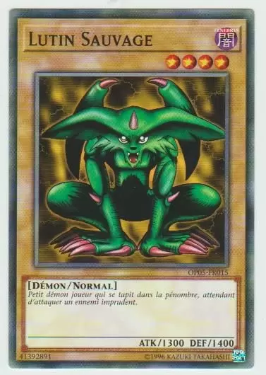 OTS Pack de Tournoi 5 OP05 - Lutin Sauvage