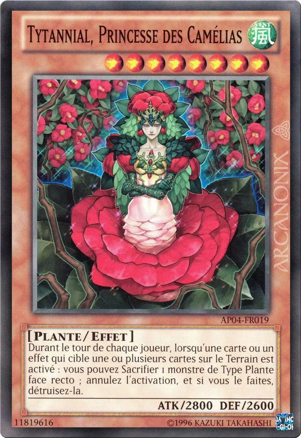 Paquet Astral Quatre AP04 - Tytannial, Princesse des Camélias
