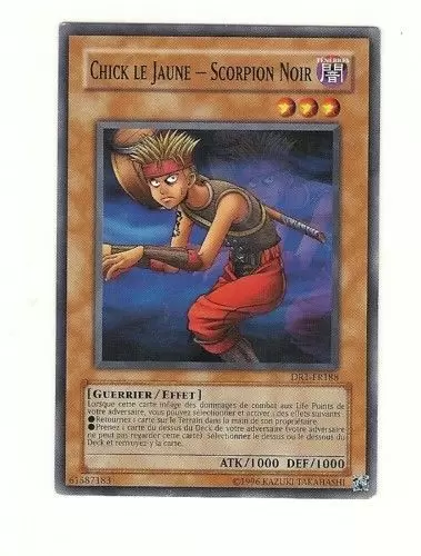 Sombre Révélation Volume 1 DR1 - Chick le Jaune - Scorpion Noir