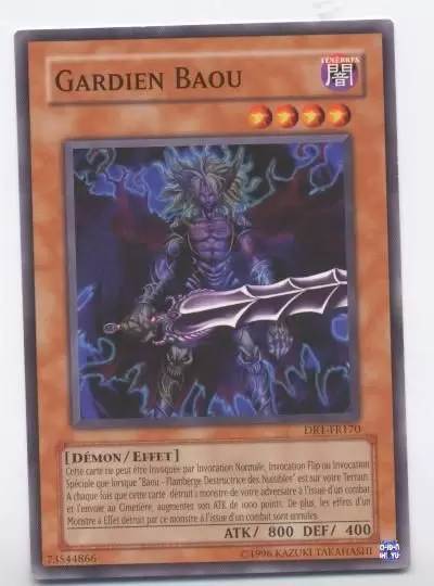 Sombre Révélation Volume 1 DR1 - Gardien Baou