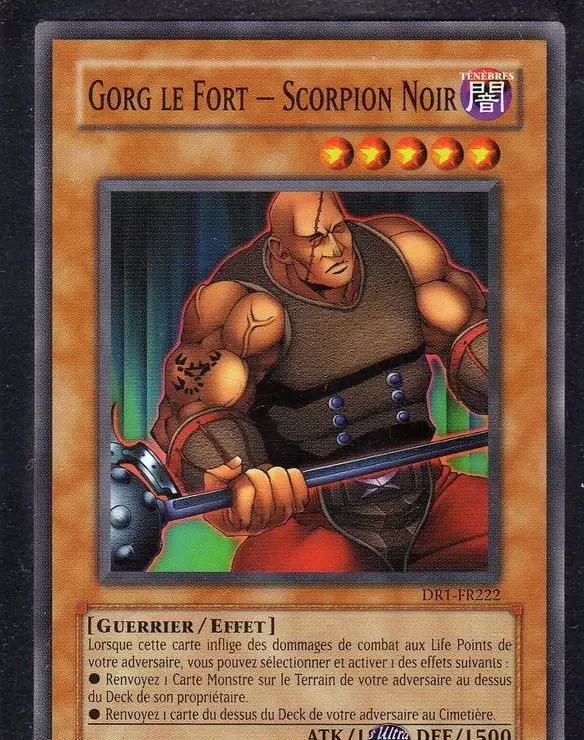 Sombre Révélation Volume 1 DR1 - Gorg le Fort - Scorpion Noir