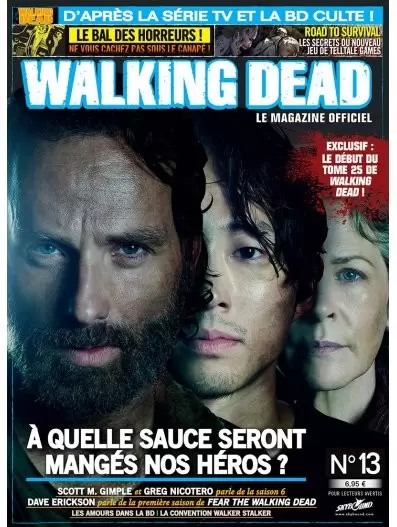 Walking Dead Le Magazine Officiel - Walking Dead magazine 13A