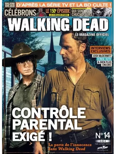 Walking Dead Le Magazine Officiel - Walking Dead magazine 14A