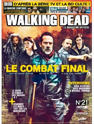 Walking Dead Le Magazine Officiel - Walking Dead magazine 21A