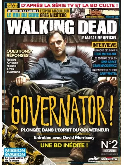 Walking Dead Le Magazine Officiel - Walking Dead magazine 2A
