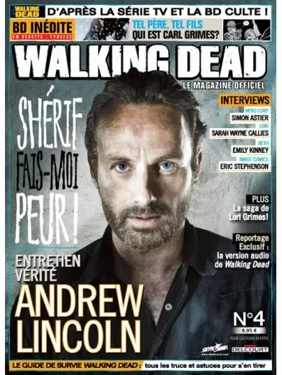Walking Dead Le Magazine Officiel - Walking Dead magazine 4A