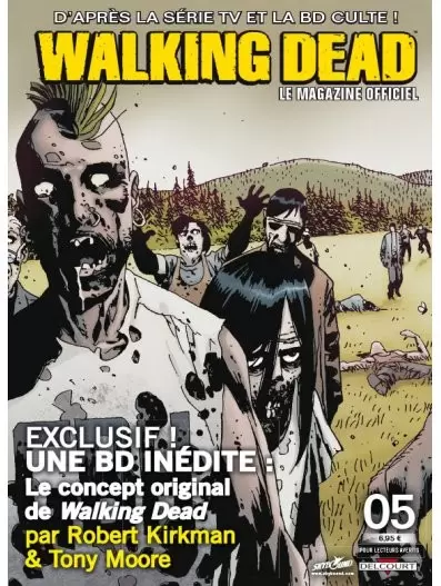 Walking Dead Le Magazine Officiel - Walking Dead magazine 5B