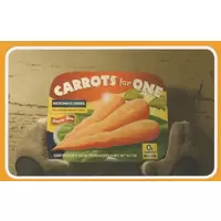 CARROTS FOR ONE