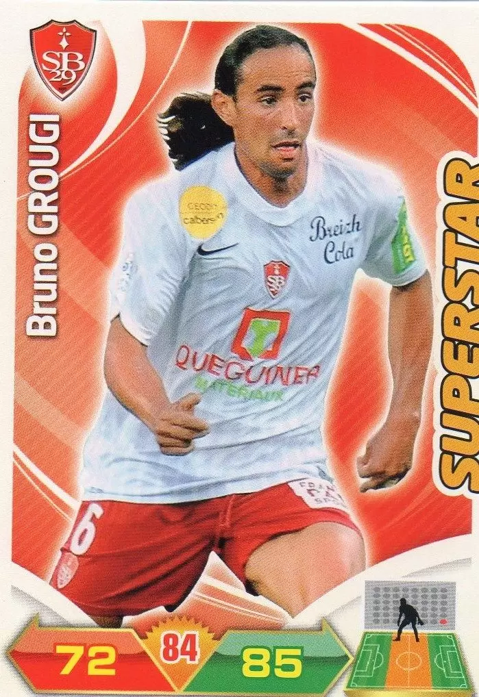 Adrenalyn XL 2012-2013 - Bruno Grougi - Brest