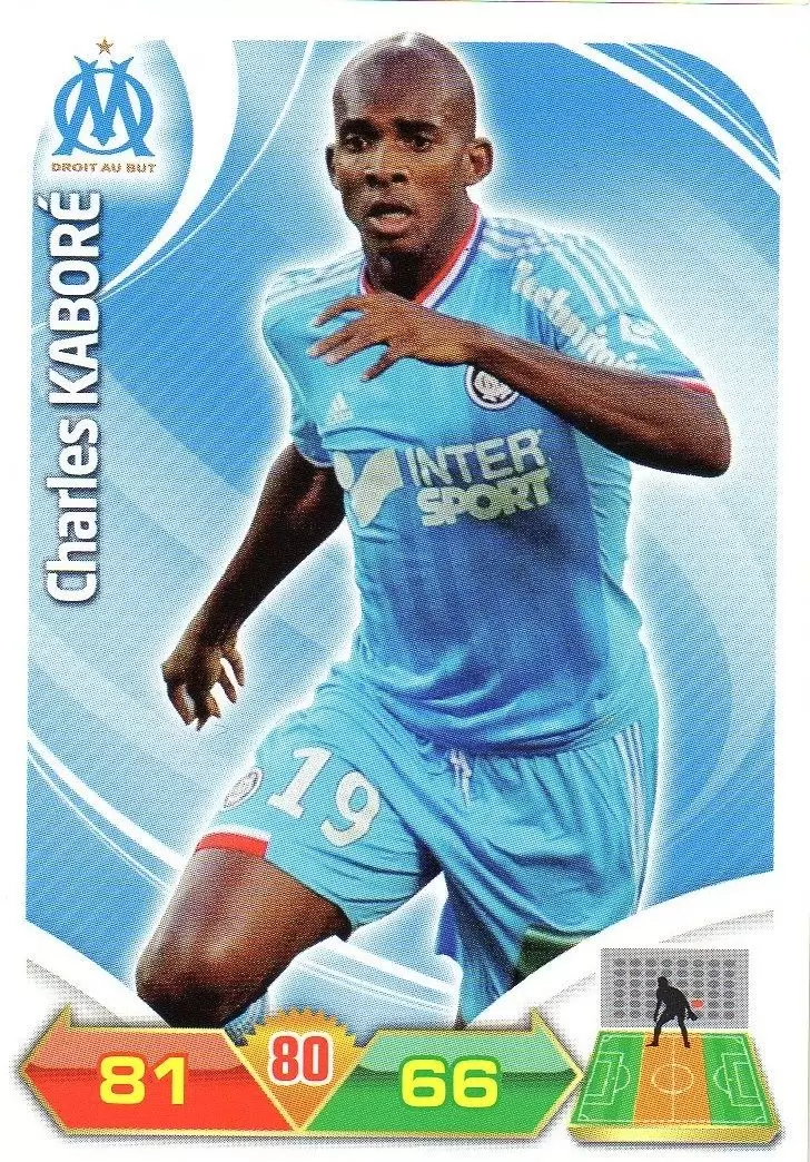 Adrenalyn XL 2012-2013 - Charles Kabore - Marseille