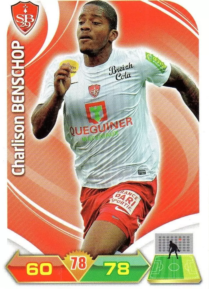Adrenalyn XL 2012-2013 - Charlison Benschop - Brest