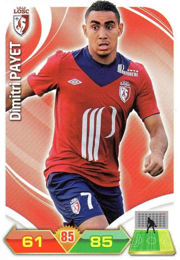 Adrenalyn XL 2012-2013 - Dimitri Payet - Lille