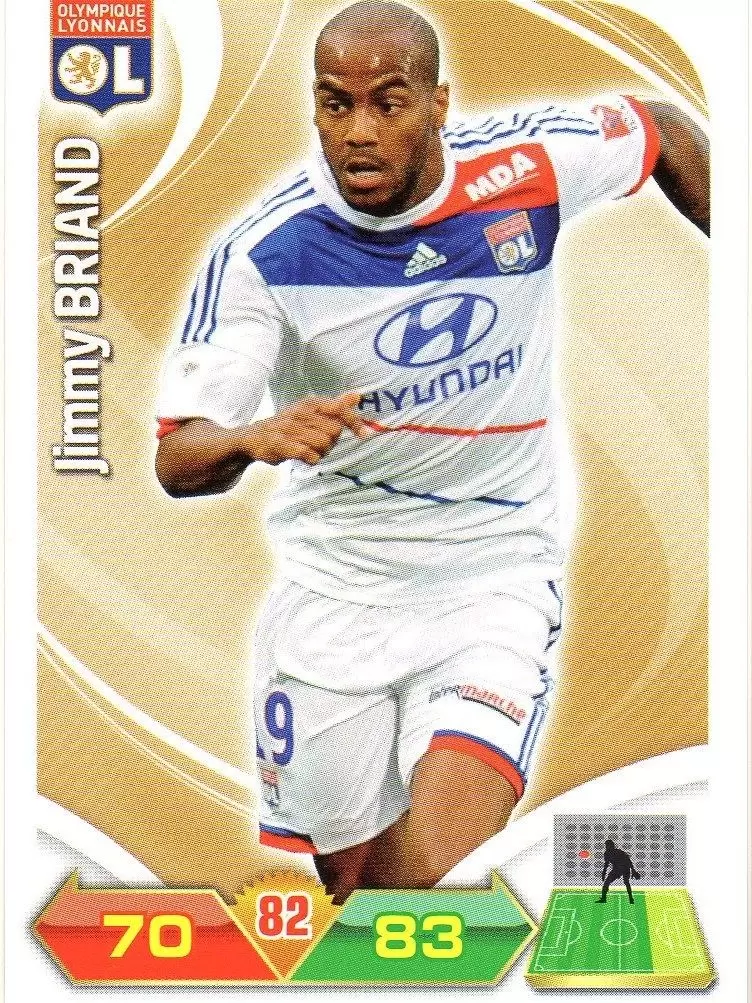 Adrenalyn XL 2012-2013 - Jimmy Briand - Lyon