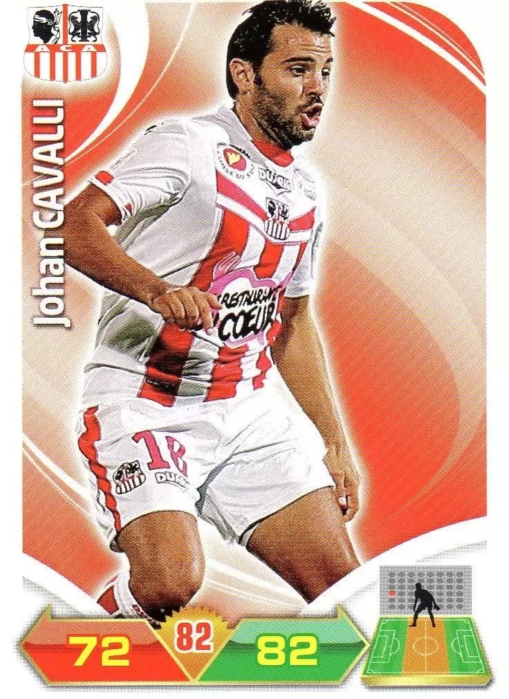 Adrenalyn XL 2012-2013 - Johan Cavalli - Ajaccio