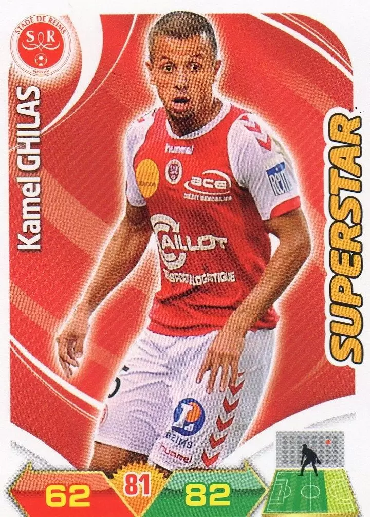 Adrenalyn XL 2012-2013 - Kamel Ghilas - Reims
