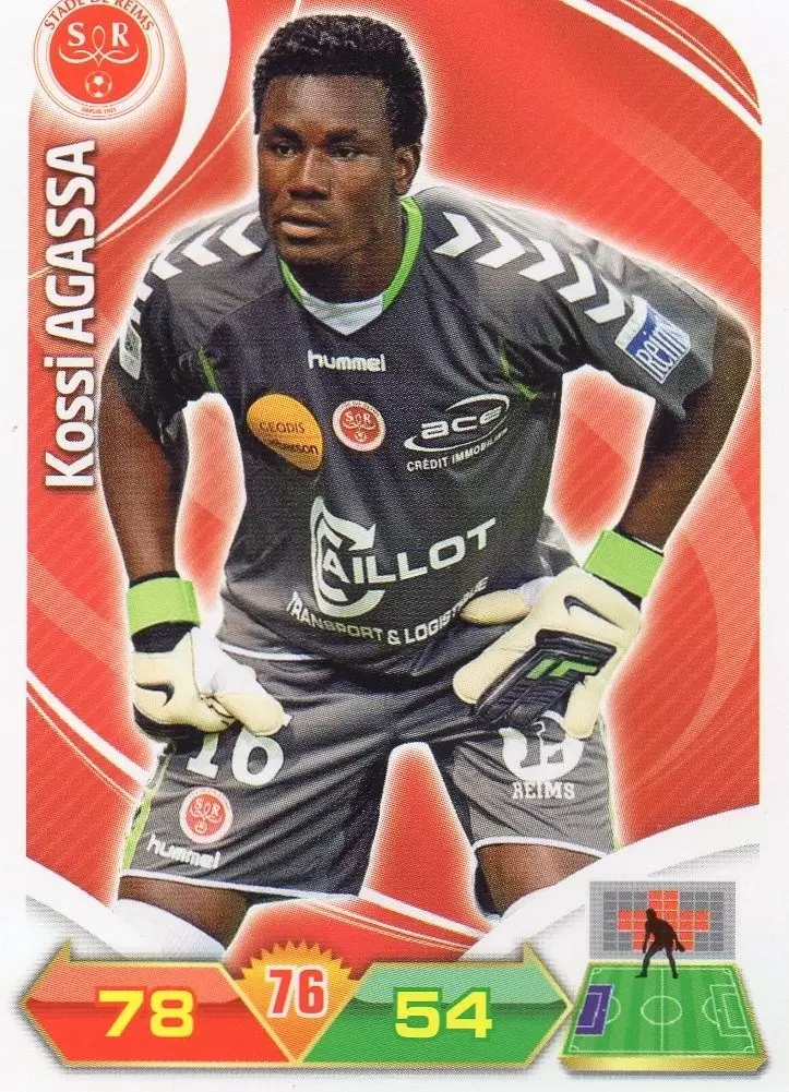 Adrenalyn XL 2012-2013 - Kossi Agassa - Reims