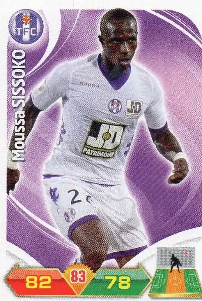 Adrenalyn XL 2012-2013 - Moussa Sissoko - Toulouse