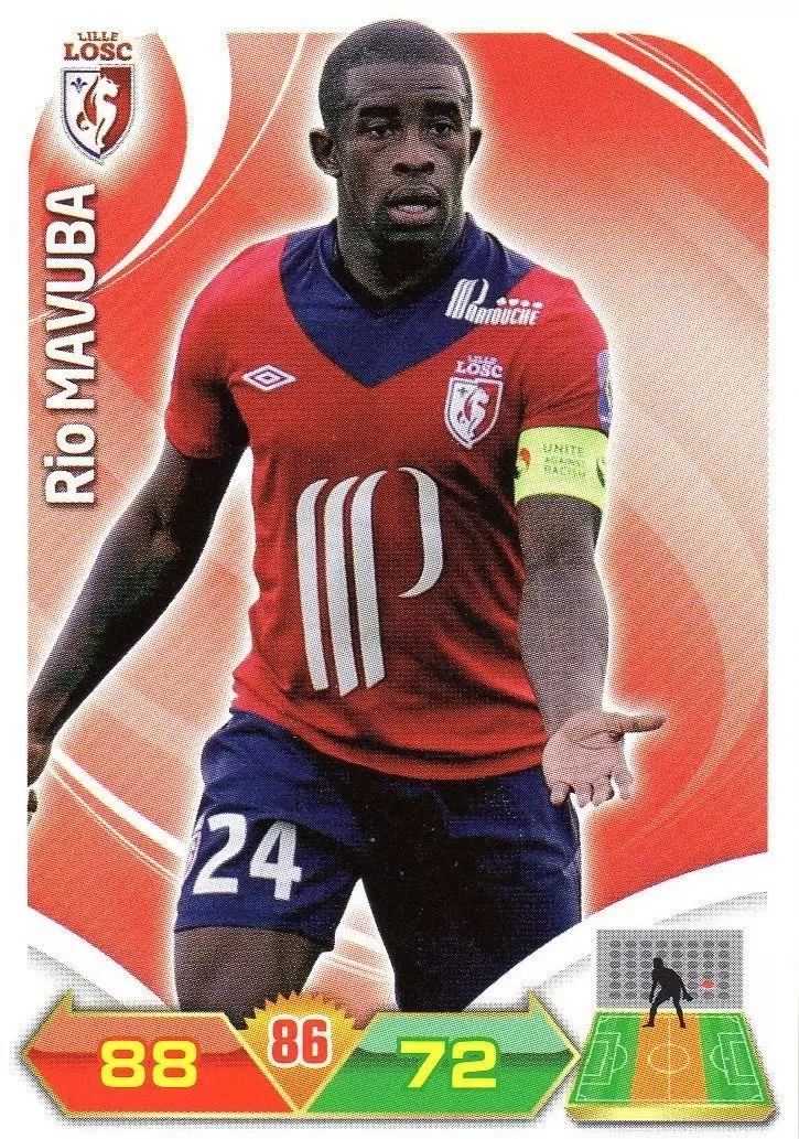Adrenalyn XL 2012-2013 - Rio Mavuba - Lille