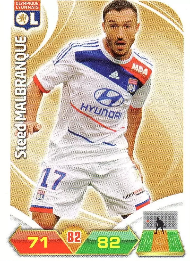 Adrenalyn XL 2012-2013 - Steed Malbranque - Lyon