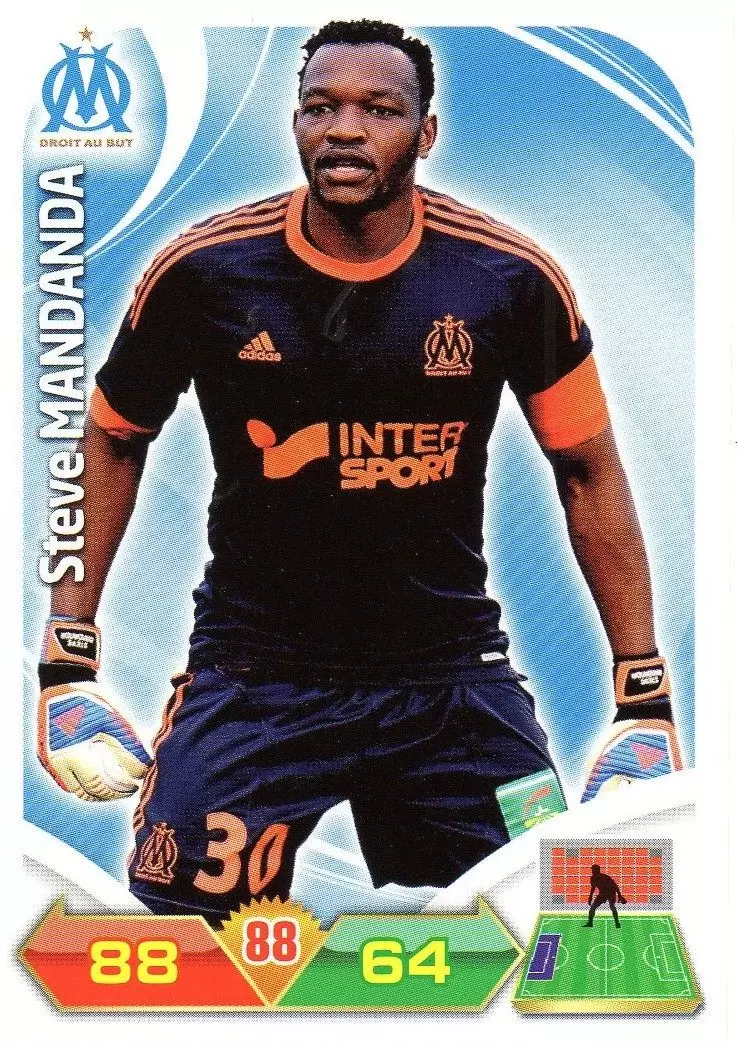 Adrenalyn XL 2012-2013 - Steve Mandanda - Marseille